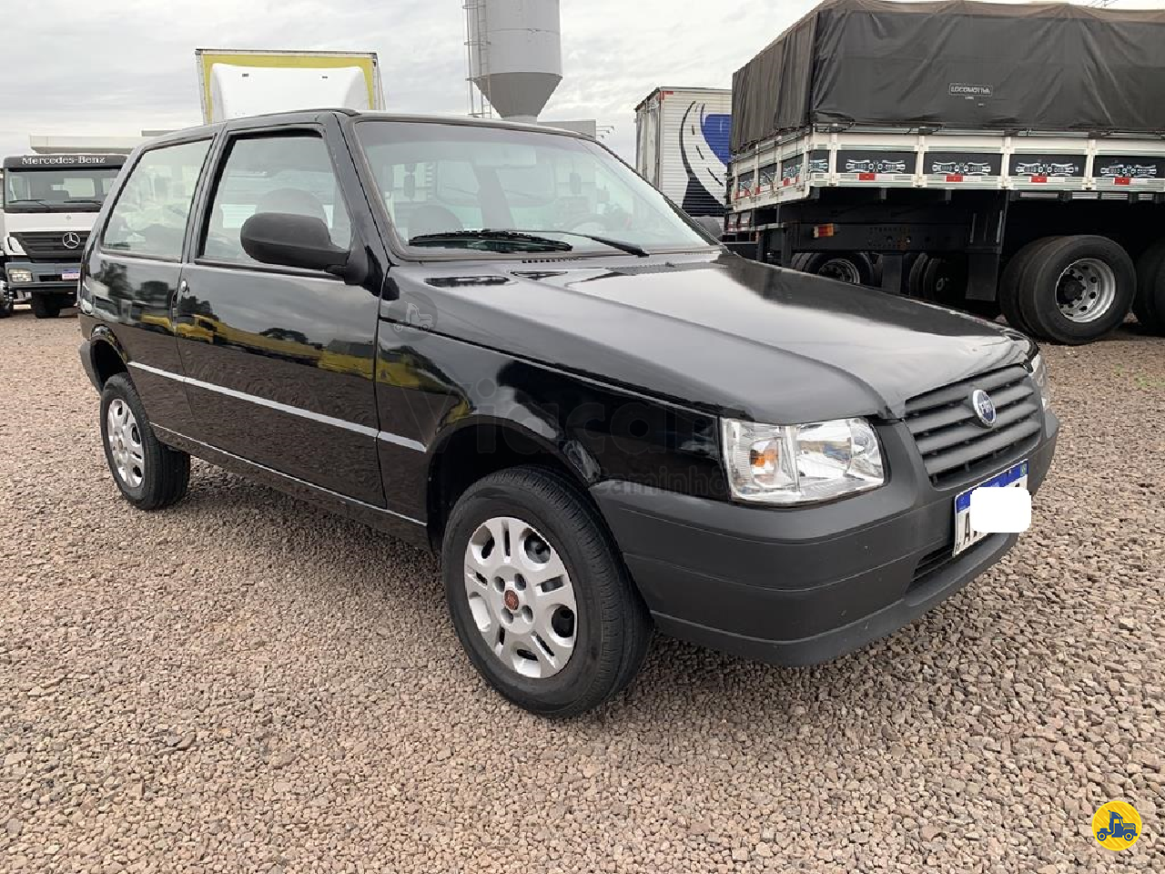 CARRO FIAT Uno Mille 1.0 Viacam Caminhões CASCAVEL PARANÁ PR